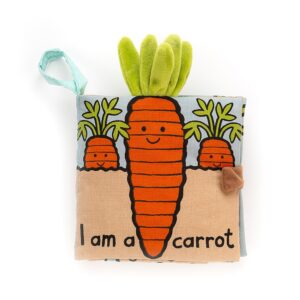Jellycat "I'm a carrot" book