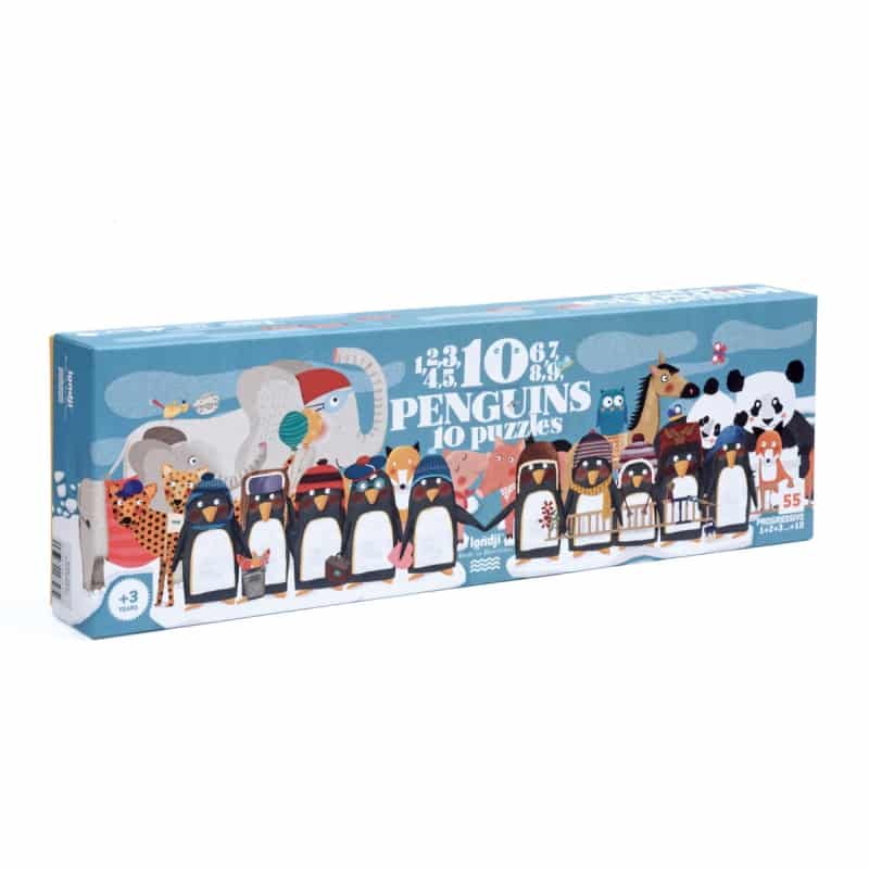 londji 10 Pinguine Puzzle
