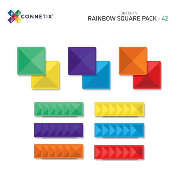 Connetix Tiles "Square Pack" Magnetbausteine