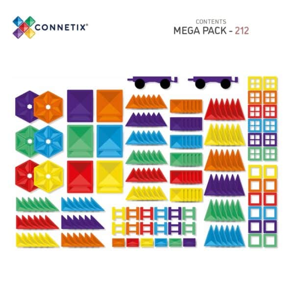 Connetix Tiles "Megapack" Magnetbausteine