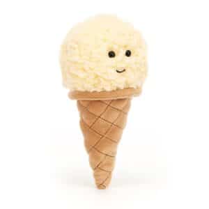 Jellycat "Irresistible Ice Cream" vanilla