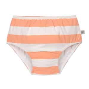 Lässig Schwimmwindel "Stripes milky peach“