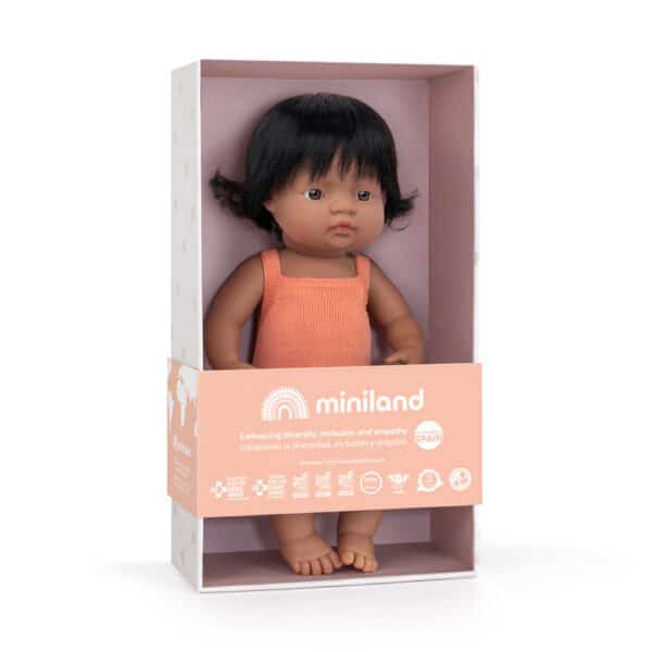 Miniland "Colorful Edition" Mädchen mit Strampler