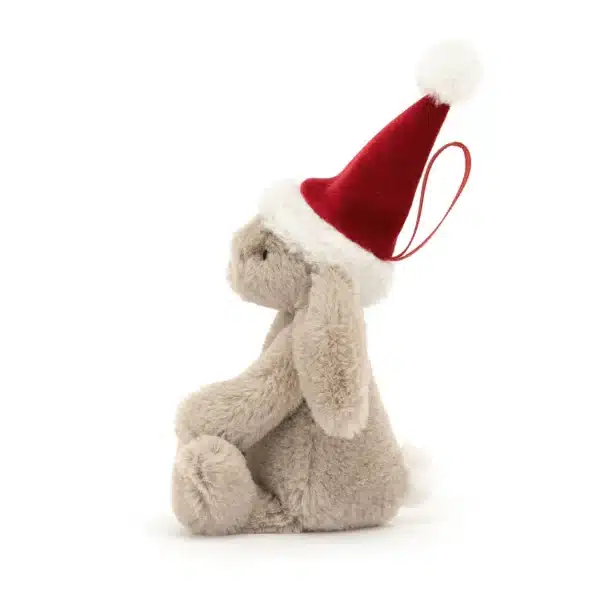 Jellycat "Bashful Christmas Bunny Decoration"