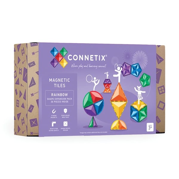 Connetix Tiles "Rainbow Shape Expansion Pack“