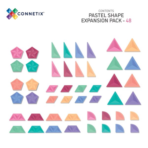 Connetix Tiles "Pastel Shape Expansion Pack“