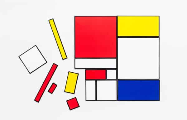 Laurence King "Make you own Mondrian“ Legespiel