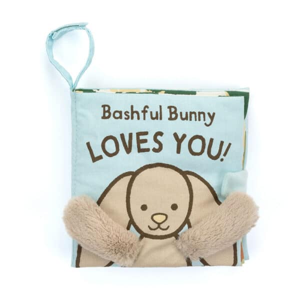 Jellycat "Bashful Bunny Loves You Book"