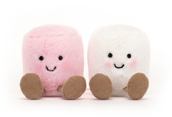 Jellycat "Amuseables Pink And White Marshmallows"