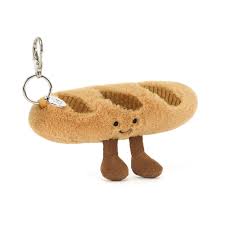 Jellycat "Amuseables Baguette Bag Charm"