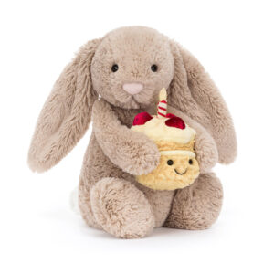Jellycat "Bashful Beige Bunny Birthday"