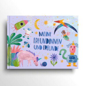 Frau Ottilie Freundschaftsbuch "Meine Freundinnen und Freunde" Kindergarten