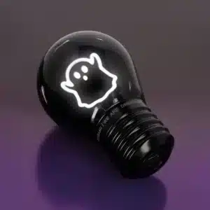 Legami Halloween "Ghost - Bulb Fiction"