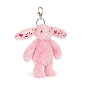 Jellycat "Blushkin Blossom Bunny Bag Charm"