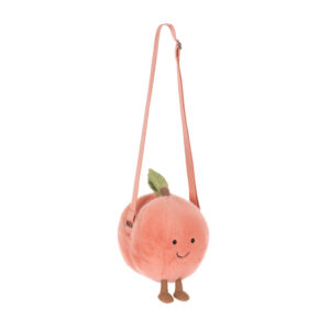 Jellycat "Amuseables Peach Shoulder Bag"