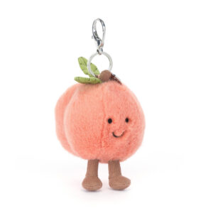 Jellycat "Amuseables Peach Bag Charm"