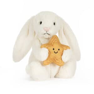 Jellycat "Cream Bunny with Star"