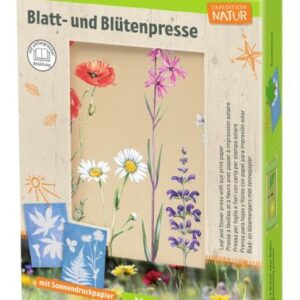 Moses Expedition Natur "Blatt- und Blütenpresse mit Sonnendruckpapier"