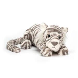 Jellycat "Sacha Snow Tiger" little
