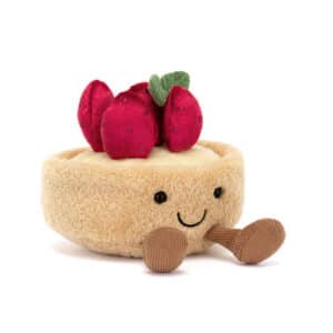 Jellycat "Amuseables Fleurette Tarte Aux Fraises"