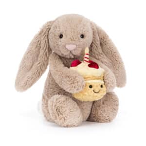 Jellycat "Bashful Beige Bunny Geburtstag"