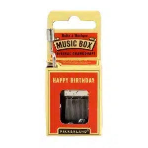 Kikkerland "Happy Birtday Music Box"
