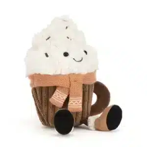 Jellycat "Amuseables Scarffles Hot Chocolate"